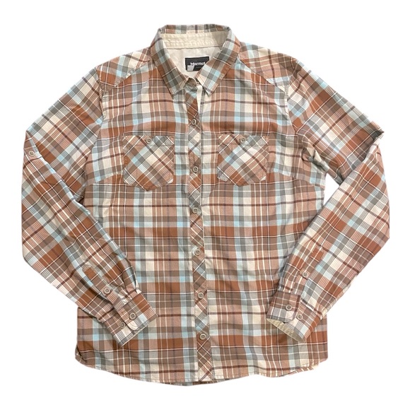 MARMOT Lillian performance breathable Shirt sz L - Picture 1 of 8